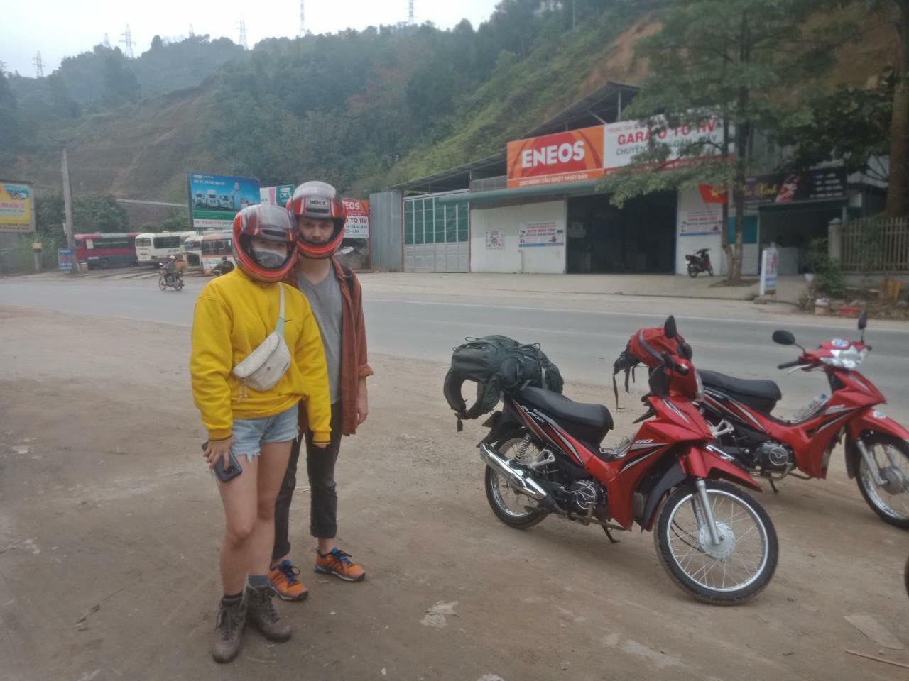 G S Hostel Ha Giang Bagian luar foto